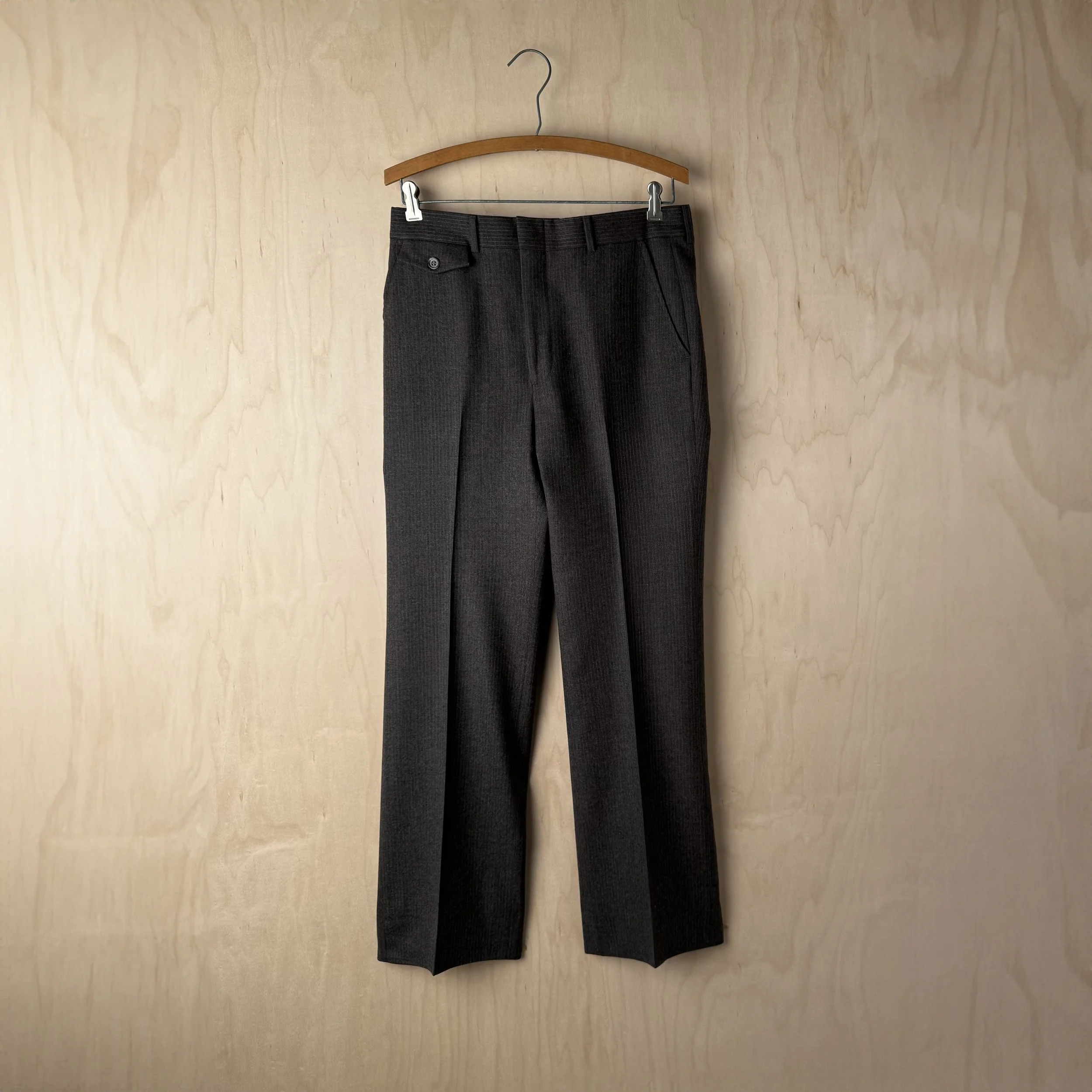 【60s】Vintage Wool Bespoke Trousers Talon Talon Zipper Pants - Etsy